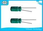 4.7uF / 50V Capacitor Green For Led Power , GF Series Low Voltage Capacitor