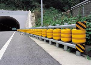 Wholesale Yellow Red EVA Filled Safety Roller Barrier High Energy Absorption And Low Reaction from china suppliers