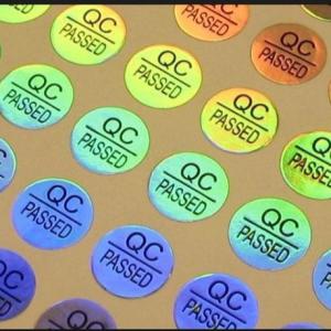 Wholesale QC PASSED Hologram Seal Stickers PET Self Adhesive Round Stickers from china suppliers