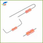 MF58 500K 4250 504J Glass Encapsulated Radial Thermistor For Hair Straightener