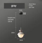 Modern Pendant Lamp Nordic Glass Ball Light Fixtures Hanging Suspension Light(WH