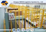Warehouse Mezzanine Flooring Systems , Powder Coated Q235 Industrial Storage