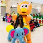 Hansel shopping mall battery operated toy stuffed animal rides for kids