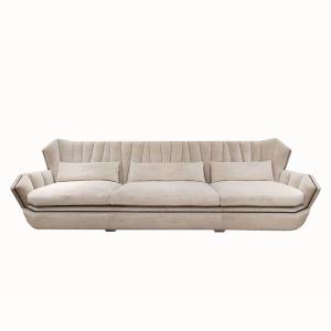 Wholesale Canap Titanium Solid Wood Frame Modern Sofa Sets Luxury Home Furniture from china suppliers