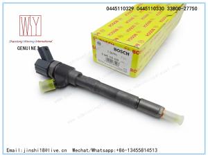 Wholesale BOSCH GENUINE AND BRAND NEW DIESEL FUEL INJECTOR 0445110329 0445110330 33800-27750 FOR HYUNDAI SANTA FE D-ENGINE,VGT 2.2 from china suppliers
