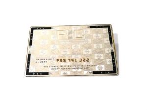 Wholesale Sterling Silver Metal Membership Card With Hico Magnetic Stripe from china suppliers