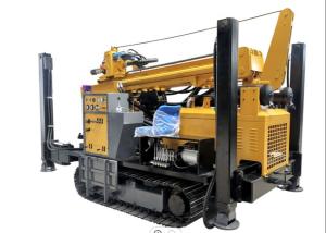 Wholesale Crawler 300m Hydraulic Water Well Drilling Rig Machine With Air Compressor Mud Pump from china suppliers