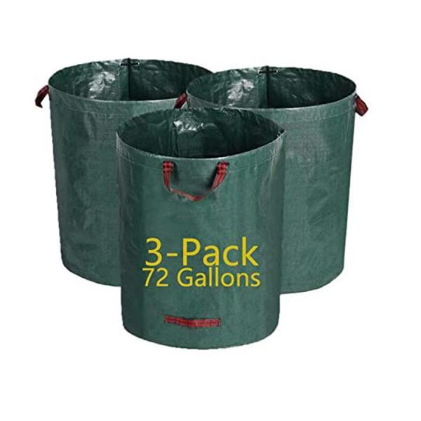 PP Garden Garbage Bags for Fallen Leaves Round Shape Not Support Occasion