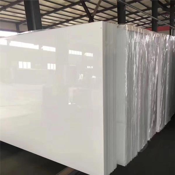 Table Top 4mm Ivory Designer Lacquered Glass for Splashback and Painted Glass