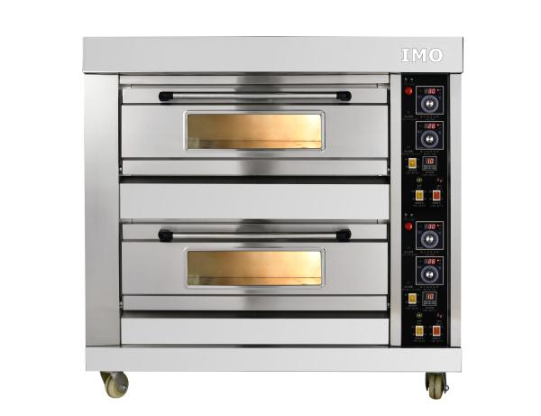 Stainless Steel Commercial Electric Baking Ovens Precise Time And Temperature
