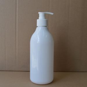 Wholesale PET 500 ml empty shampoo bottle in white color from china suppliers