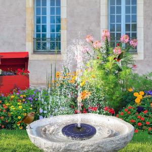 Wholesale Solar Fountain Free Standing Floating Water Pump For Outdoor Garden Pond from china suppliers