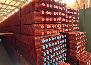 China High Efficiency Boiler H Fin Tube Copper Alloy 12.7-18mm Base Pipe OD on sale