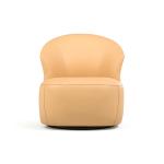 Modern American leisure single sofa for Salon club room used by leather sponge