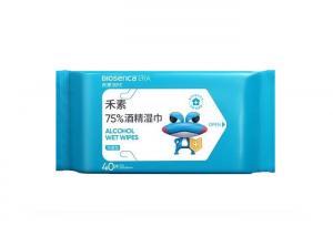 Wholesale Hospital Antiseptic Wet Wipes , Anti Virus Disposable Hand Wipes from china suppliers
