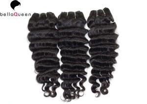 Wholesale Deep Wave Extension Raw Unprocessed Grade 7A Virgin Hair Weaving from china suppliers
