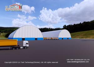 Wholesale Durable Warehouse Storage Tent With PVC Cover Wind Load 100km/H from china suppliers