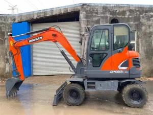 Wholesale Korea Used Doosan Excavator for sale Second Hand DX60W-9C Jindongyu Machinery from china suppliers