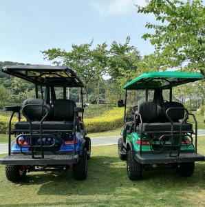Wholesale Customized Electric Golf Cart 4 Wheel Disc Brake Off Road Wheel 4 Seater from china suppliers