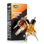 EO Sterilized Tattoo Cartridge Needle 20pcs/Box Round Curved Magnum Tattoo