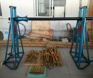 Wholesale Easy Moving Wire Reel Stand / Elevator Cable Drum Jack 5 - 20 Ton from china suppliers