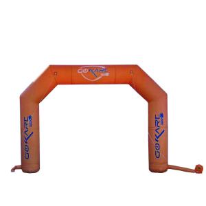 Wholesale factory wholesale price Customized Logo events marathon start finish line inflatable arch from china suppliers