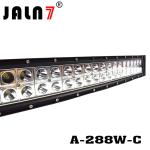 LED Light Bar JALN7 50Inch 288W Curved Spot Flood Combo LED Driving Lamp Super