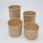 Custom Print Eco-friendly Disposable Food To Go Packaging Container Kraft Paper