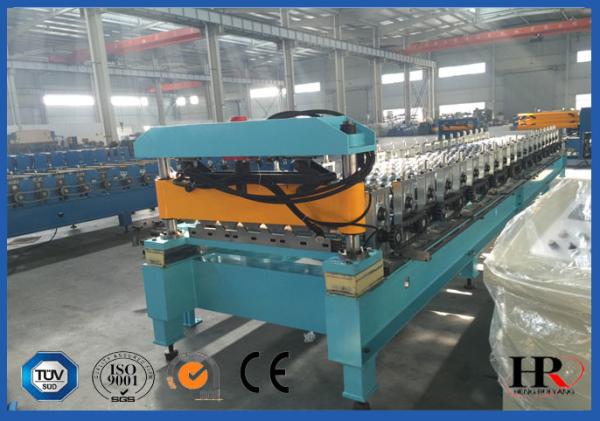 Professional Sheet Metal Roll Forming Machines / GI Corrugate Roof Forming