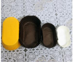 China Chocolate Brown Color Boat Shape Cupcake liners Wholesale In China on sale