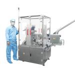 0.75kw Vertical Automatic Cartoning Machine 120L Condom Bag