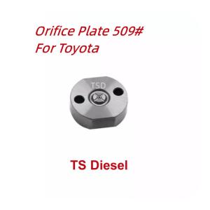 Wholesale Common Rail Injector Denso Orifice Plate 509# For G3 Toyota Fuel Injector Replacement Engine Parts from china suppliers