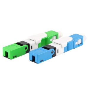 Wholesale Singlemode FTTH ESC250D SC APC Fiber Optic Fast Connector from china suppliers