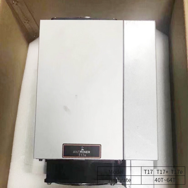 SHA-256: BTC Antminer Bitmain T17 T17+ T17e 50T 53T 64T 58T