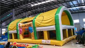 Wholesale new long commercial candy inflatable bouncer from china suppliers