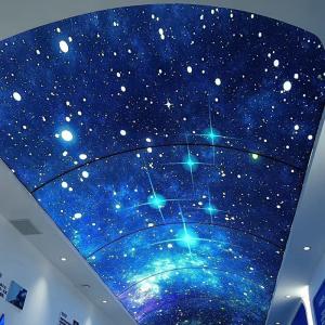 Wholesale Flexible Width 1.8m-3.2m Stretch Ceiling Film For Shopping Mall Advertising from china suppliers