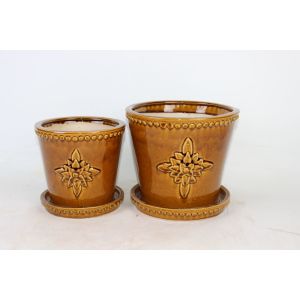 Wholesale 6 Inch And 8 Inch Ceramic Indoor Pots from china suppliers