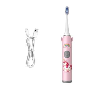 Wholesale Rechargeable Electric Vibrating Kids Toothbrush Bulk And Weight Is 41 gram With Size Is 5.5*19.5*3 cm from china suppliers