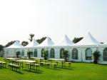 Coating Technology PVC Tent Fabric Tarpaulin For Wedding Aging Resistant