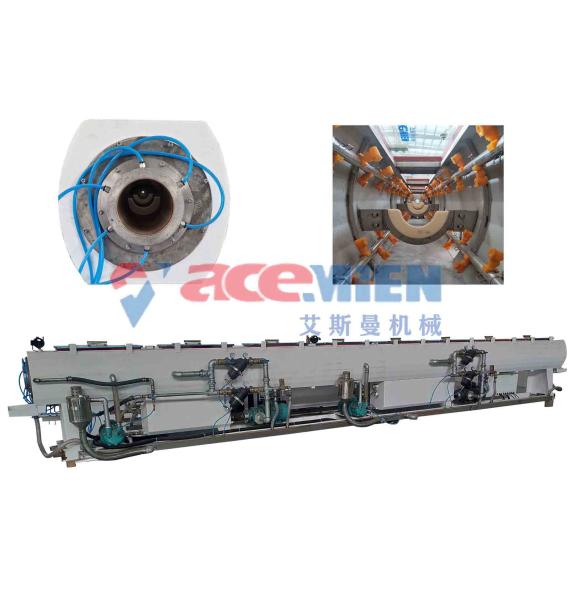 350kgs/Hr 63mm PE PPR Plastic Pipe Extrusion Line