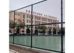 Residential 3.0mm Black PVC Diamond Chain Link Fence 10-30m For School
