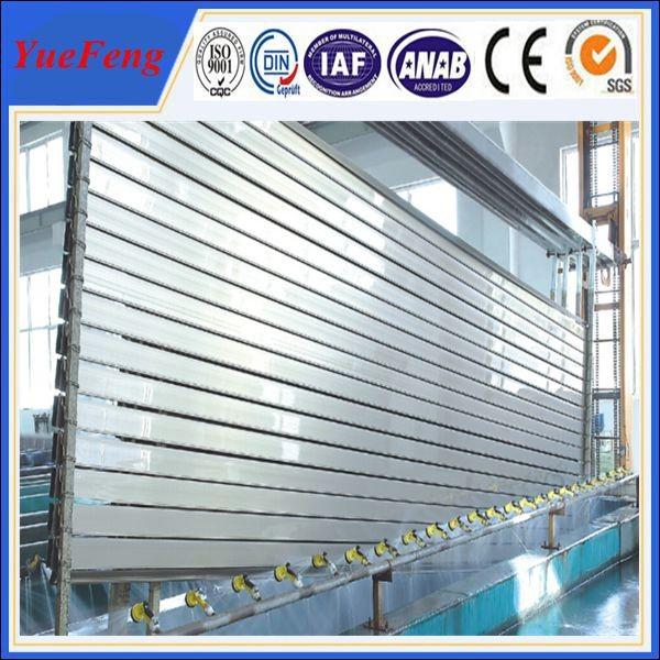 cnc industrial aluminum powder coating, aluminum cutting profile made of