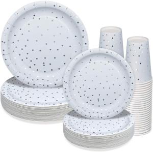 Wholesale Compostable Disposable Dinnerware Sets Dinner Plates And Cups Party Supplies Tableware from china suppliers