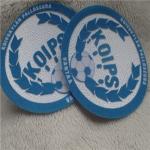 SGS Football Team Badge / Ordinary Plush Monochrome Tatami Flocking Heat