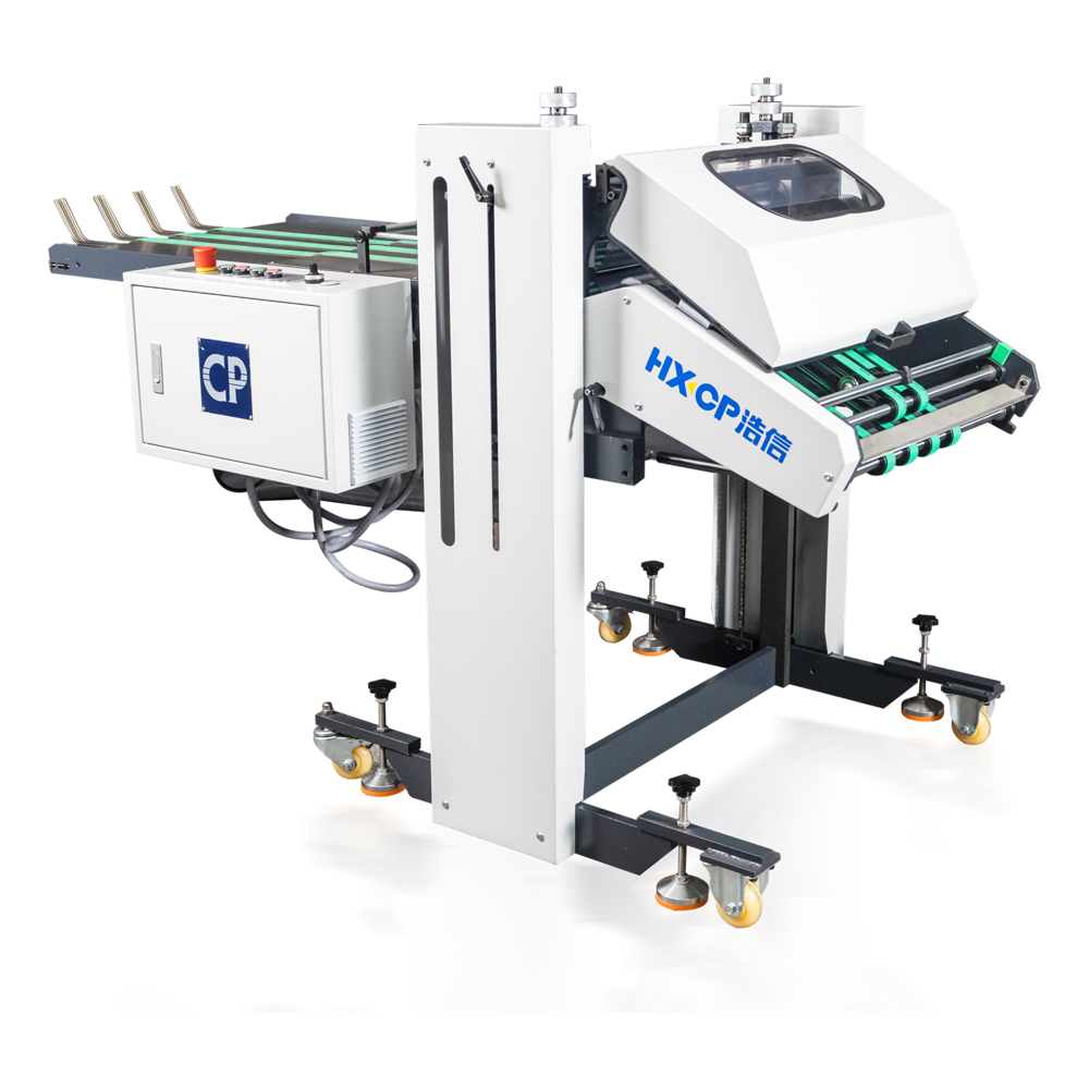 Stream Press Stack Delivery Integrated Pressing Rollers Height Adjustable Infeed