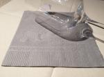 No Fluorescent Agent Lunchon Napkin Gray 100% Virgin Wood Pulp