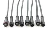 06 poles circular male female waterproof connector,3poles mini connector for LED