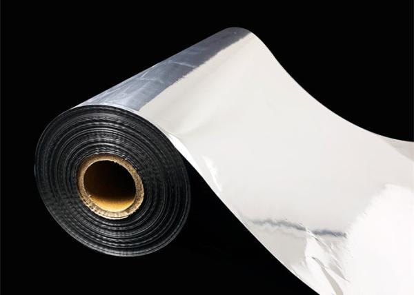 Polyester Metalized PET Film, Thermal Silver Lamination Film Roll For Business