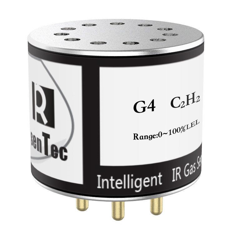 YJJ G4-C2H2 Infrared Acetylene Gas Sensor Non-Dispersive Infrared (Dual-Beam)