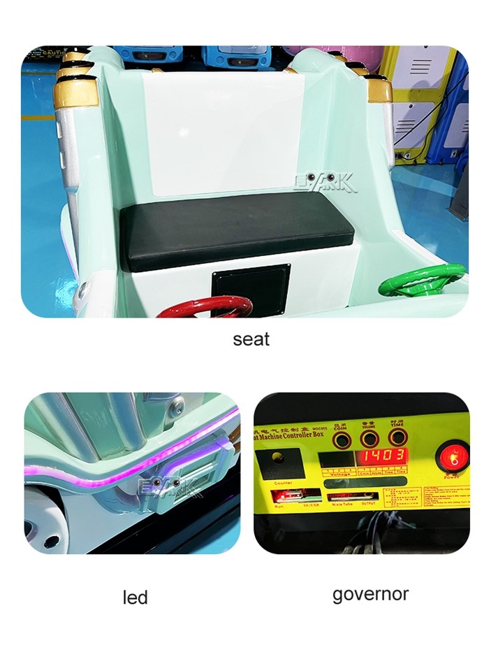 Coin Operated Kiddie Ride New Bubble Car Amusement Kids Game Machine